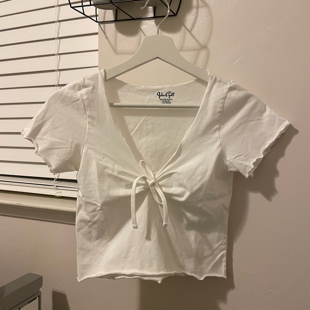 john galt white blouse 🤍